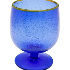 Verre à vin Bubbles bleu