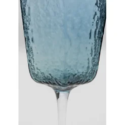 Verre à vin Cascata bleu