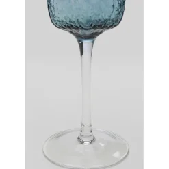 Verre à vin Cascata bleu