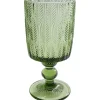 Verre à vin Fogli vert
