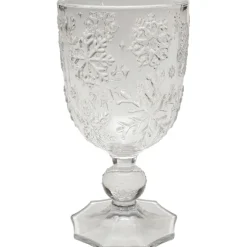 Verre à vin Ice Flowers clair