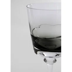 Verre à vin rouge Mimi gris 21cm